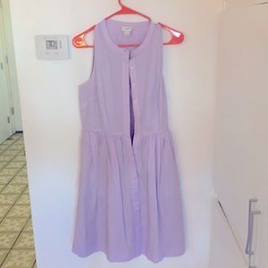JCREW Purple Linen Dress NEW!